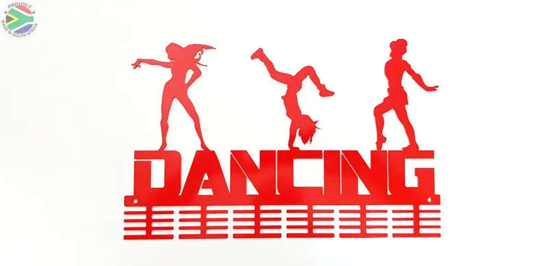 3 Figure Dancing 48 tier medal hanger