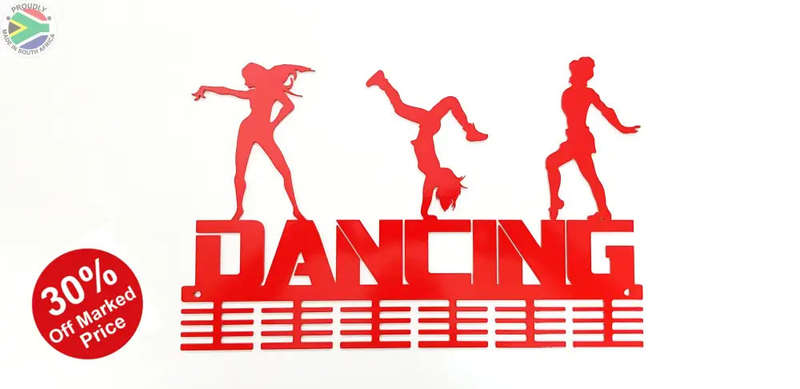 3 Figure Dancing 48 tier medal hanger