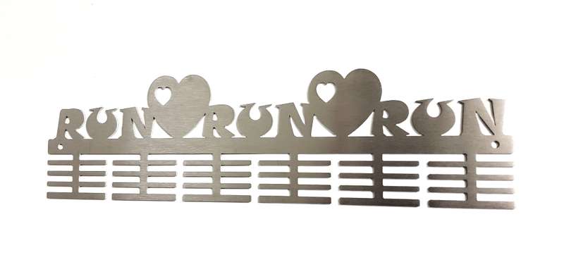 Run Heart Run 48 tier medal hanger