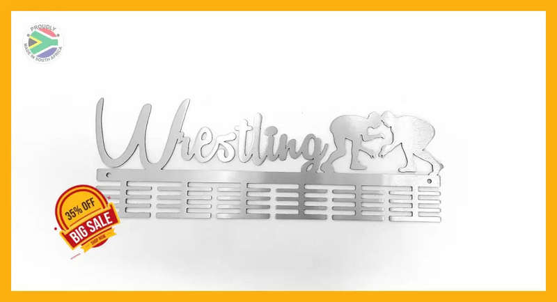 Wrestling 48 tier medal hanger