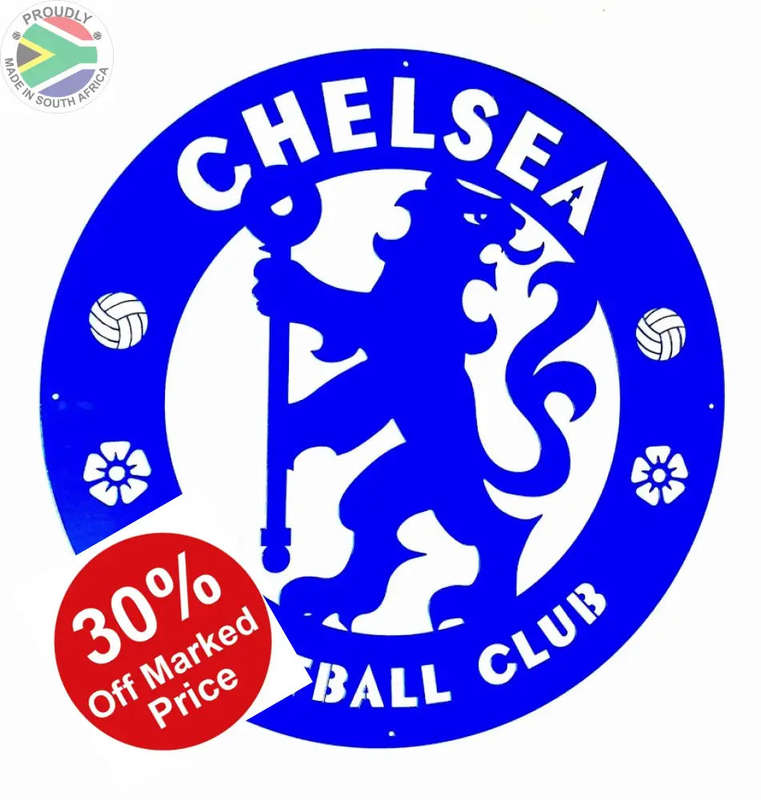 Chelsea Football Club Mounted Wall Art Design (Made-To-Order)
