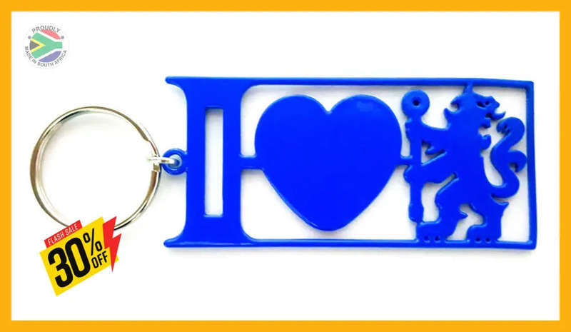 I Love Chelsea Key Ring