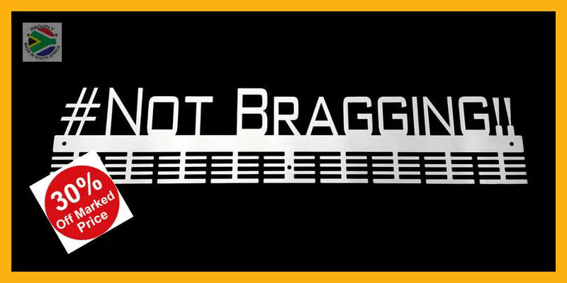 #Not Bragging 72 tier medal hanger - Pre-Order Now