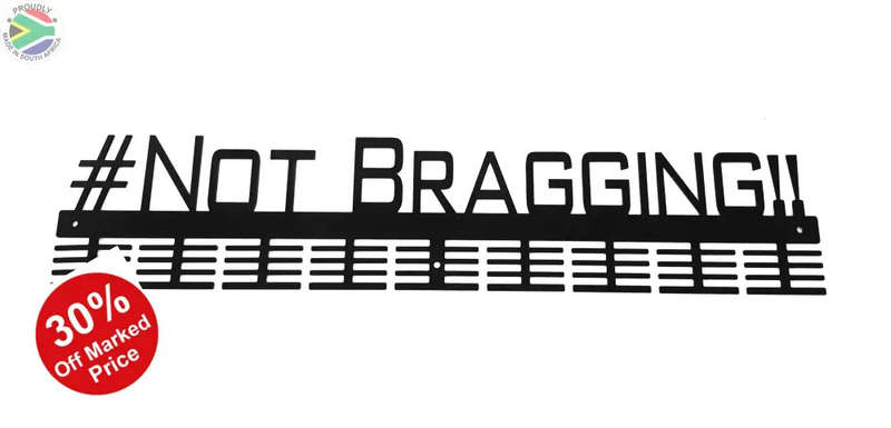 #Not Bragging 72 tier medal hanger - Pre-Order Now
