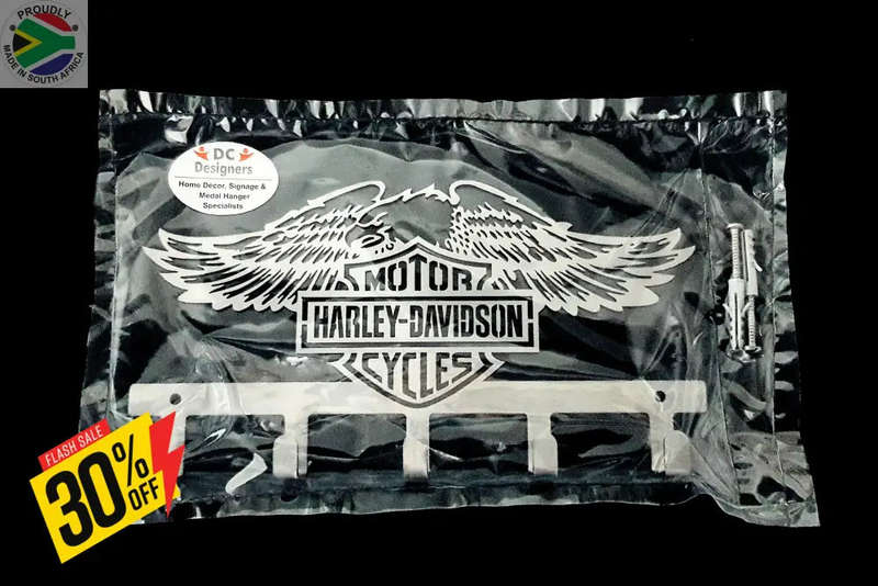 Harley Davidson Design - 5 Hook Key Hook