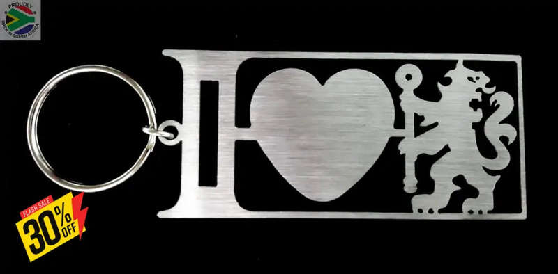 I Love Chelsea Key Ring