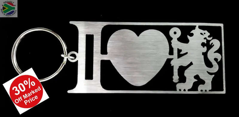 I Love Chelsea Key Ring