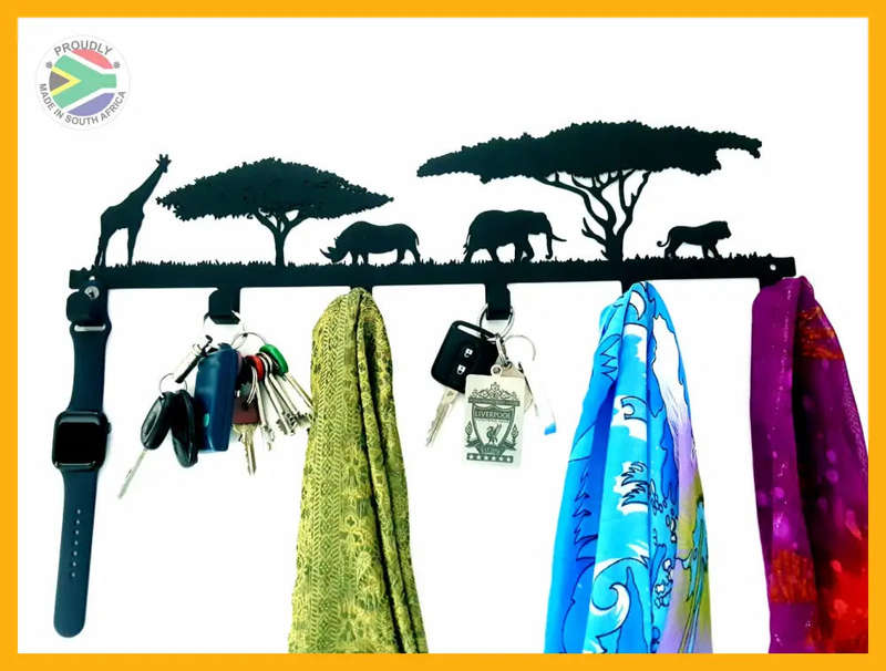 Animals Under The Acacia Trees Accessories Hooks
