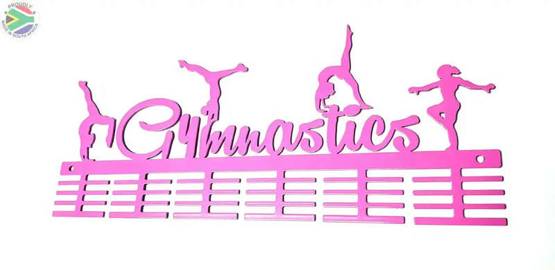 Gymnastics Figurines 48 tier medal hanger