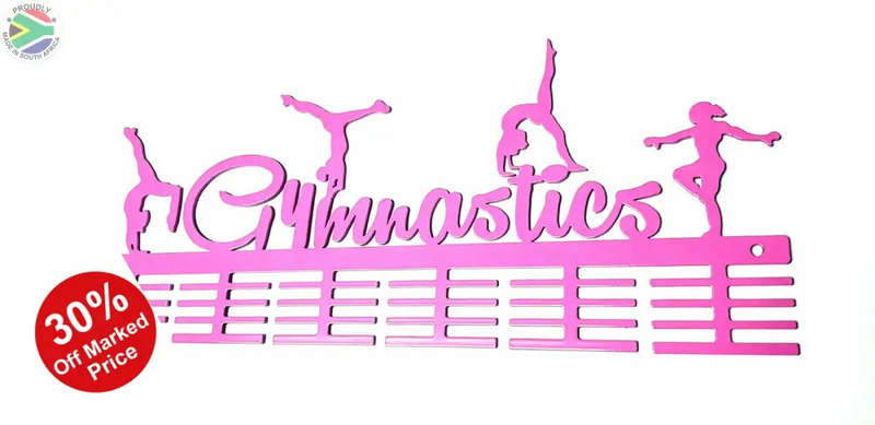 Gymnastics Figurines 48 tier medal hanger