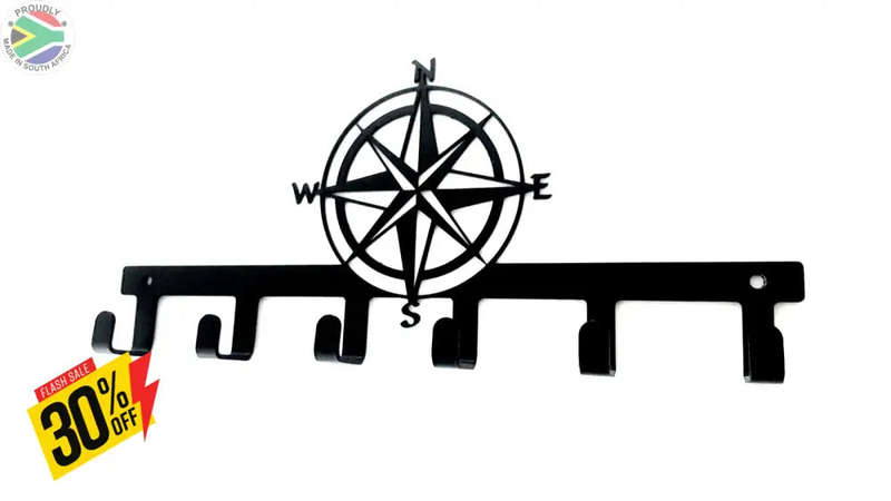 Compass Key Hook