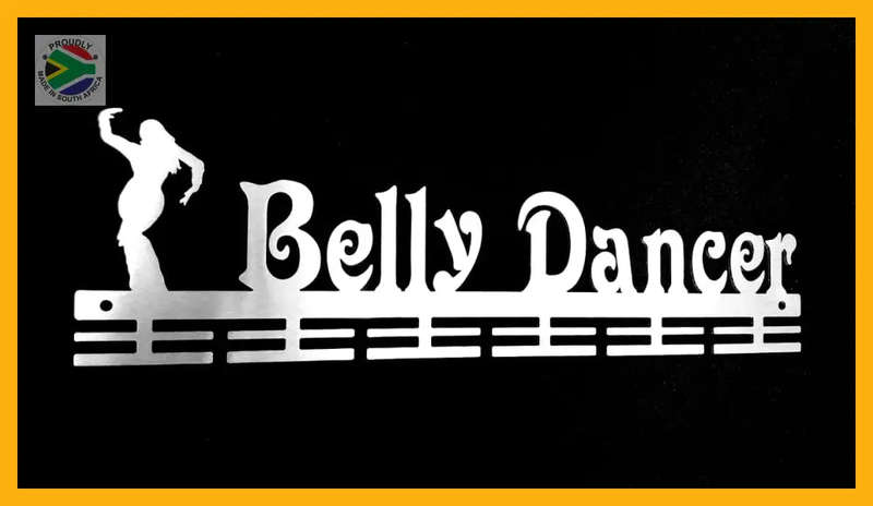 Belly Dancer 24 tier Medal hanger