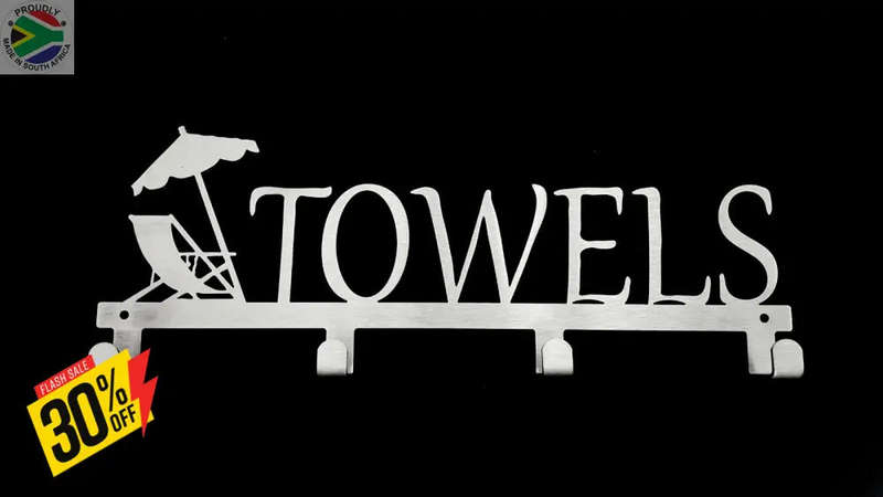 Towels Deckchair 4 Hook Towel Hanger