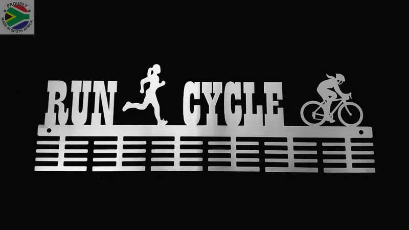 Lady Run Cycle 48 tier medal hanger
