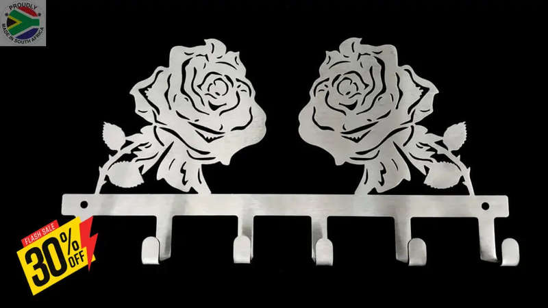 Rose Flower Key Hook