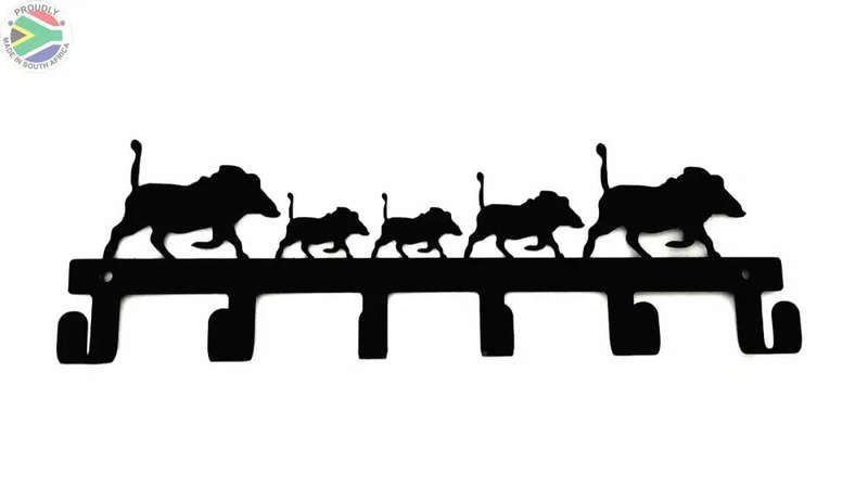 Warthog Family 6 hook key hook