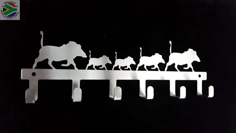 Warthog Family 6 hook key hook