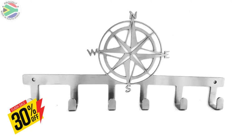 Compass Key Hook