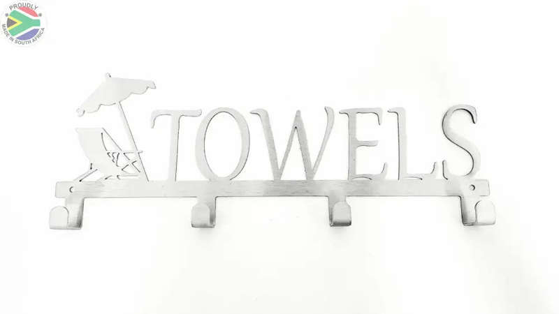 Towels Deckchair 4 Hook Towel Hanger