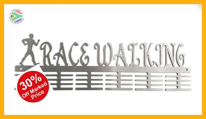 Man Race Walking medal hanger 48 tier