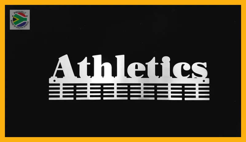 Athletics 48 tier medal hanger