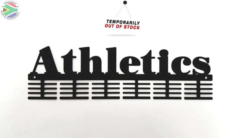 Athletics 48 tier medal hanger