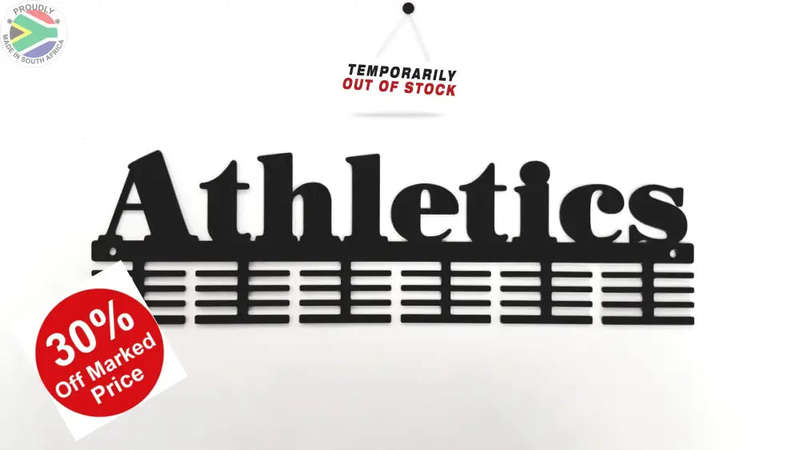 Athletics 48 tier medal hanger