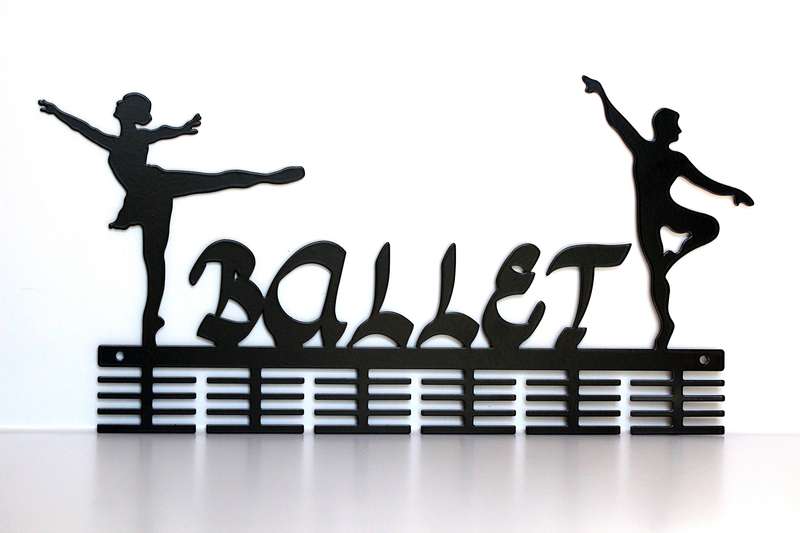 Ballerino & Ballerina combo 48 tier medal hanger