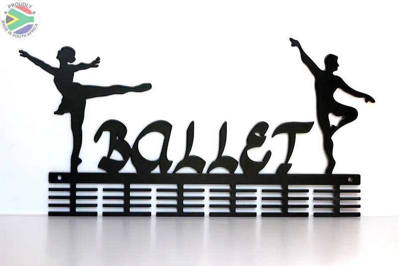 Ballerino & Ballerina combo 48 tier medal hanger