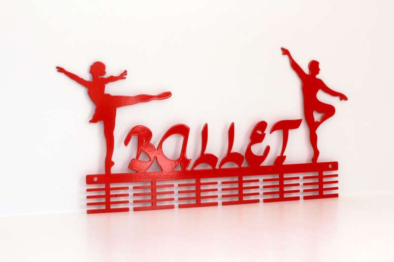 Ballerino & Ballerina combo 48 tier medal hanger