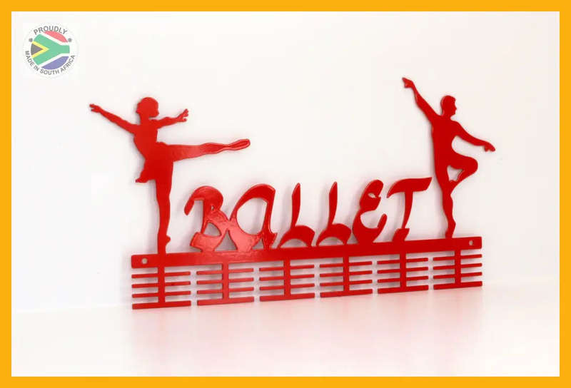 Ballerino & Ballerina combo 48 tier medal hanger