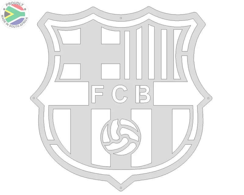 Barcelona Football Club Mounted Wall Art Design (Made-To-Order)