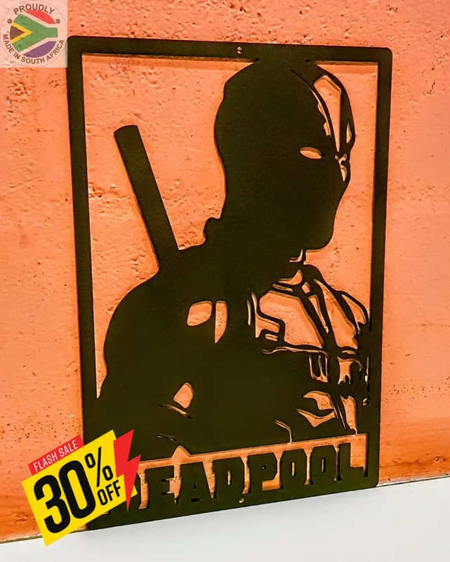 Wolverine & Deadpool Marvel Set Wall Art