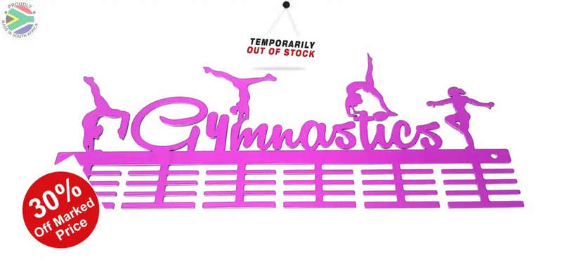 Gymnastics Figurines 48 tier medal hanger