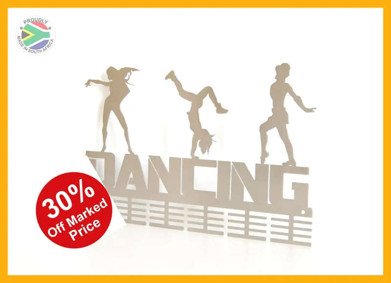 3 Figure Dancing 48 tier medal hanger