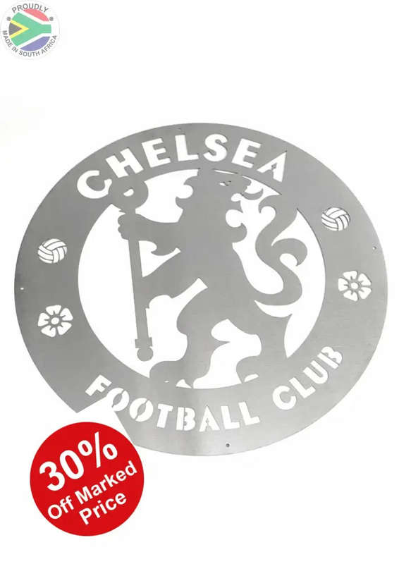 Chelsea Football Club Mounted Wall Art Design (Made-To-Order)