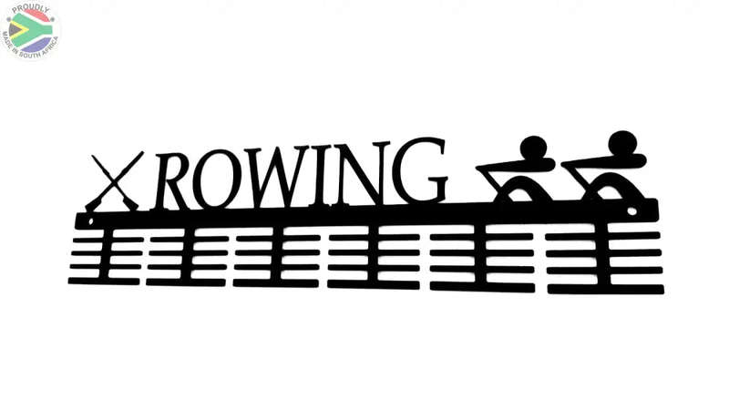 Rowing Pair 48 tier Medal hanger