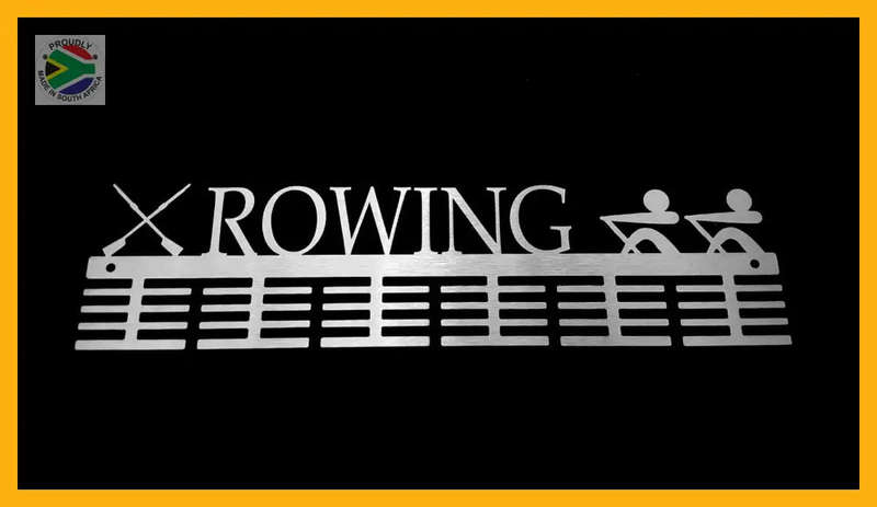 Rowing Pair 48 tier Medal hanger