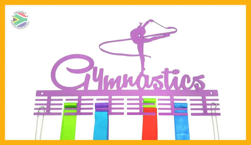 Gymnastics Ribbon 48 tier medal hanger