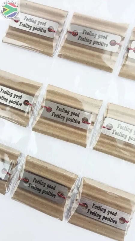 Feeling good feeling positive Individual Shoelace Tag