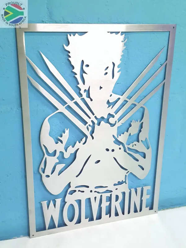 Wolverine Superhero Wall Art (Made-To-Order)