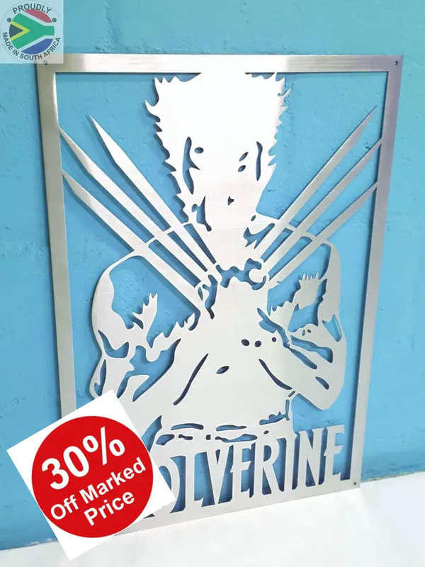 Wolverine Superhero Wall Art (Made-To-Order)