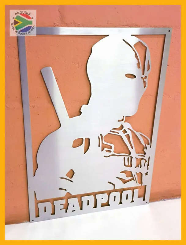 Deadpool Superhero Wall art (Made-To-Order)