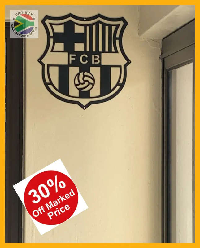 Barcelona Football Club Mounted Wall Art Design (Made-To-Order)