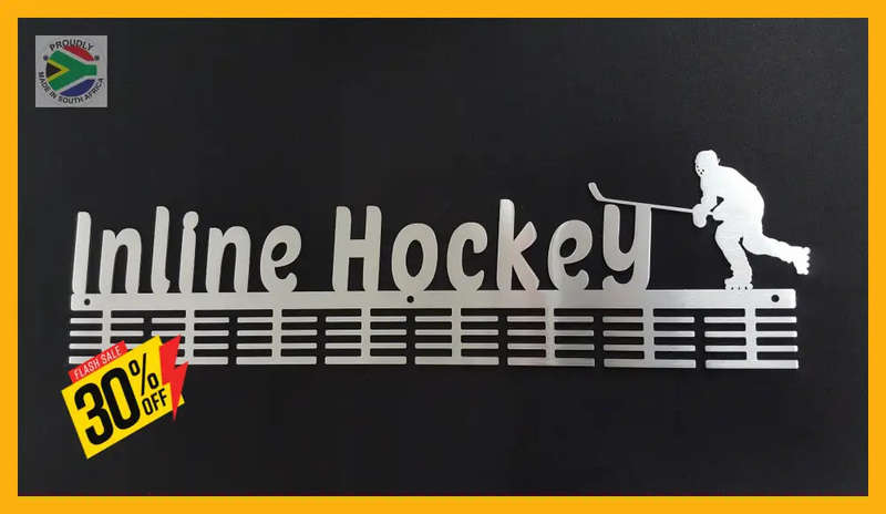 Inline Hockey 64 tier medal hanger