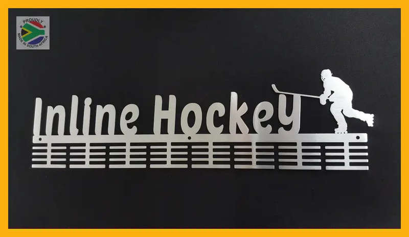 Inline Hockey 64 tier medal hanger