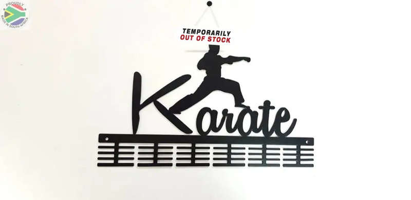 Karate 48 tier medal hanger