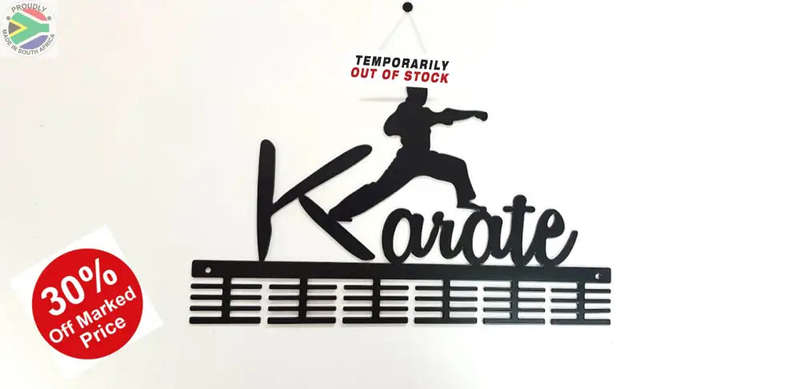 Karate 48 tier medal hanger