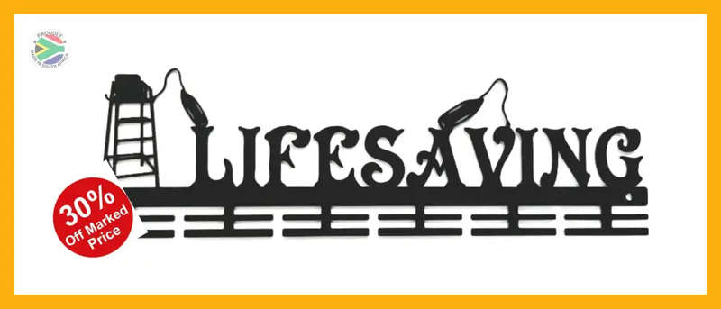 Lifesaving 24 Tier Medal Hanger