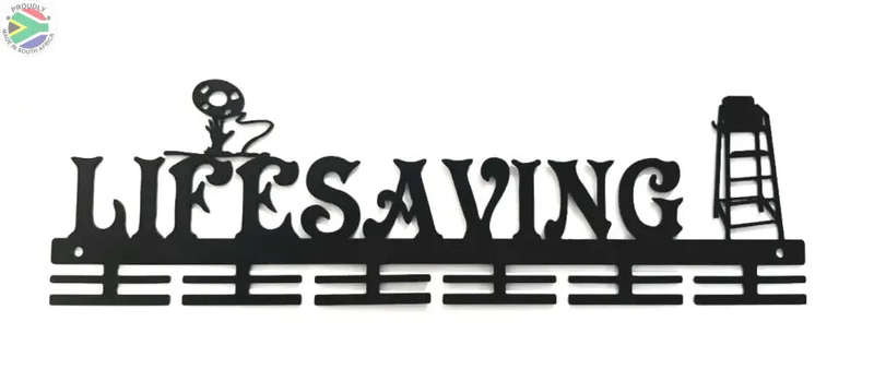 Lifesaving 24 Tier Medal Hanger